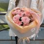Букет "День знаний" из 3 хризантем